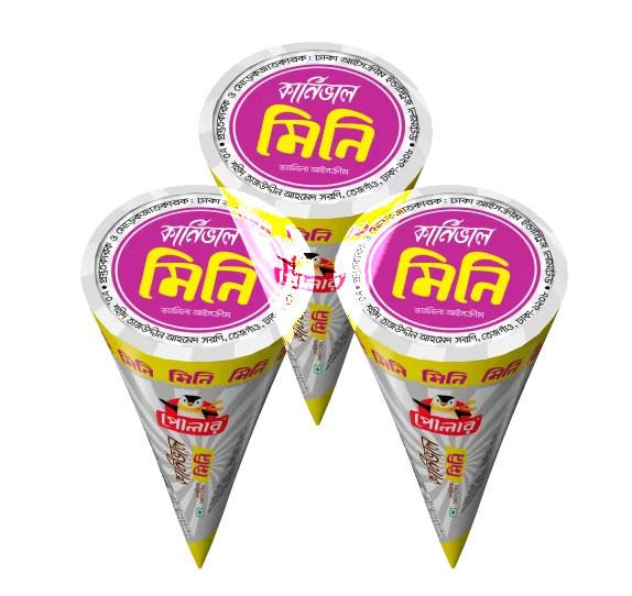 Polar Carnival Mini Cone Ice Cream – 70ml